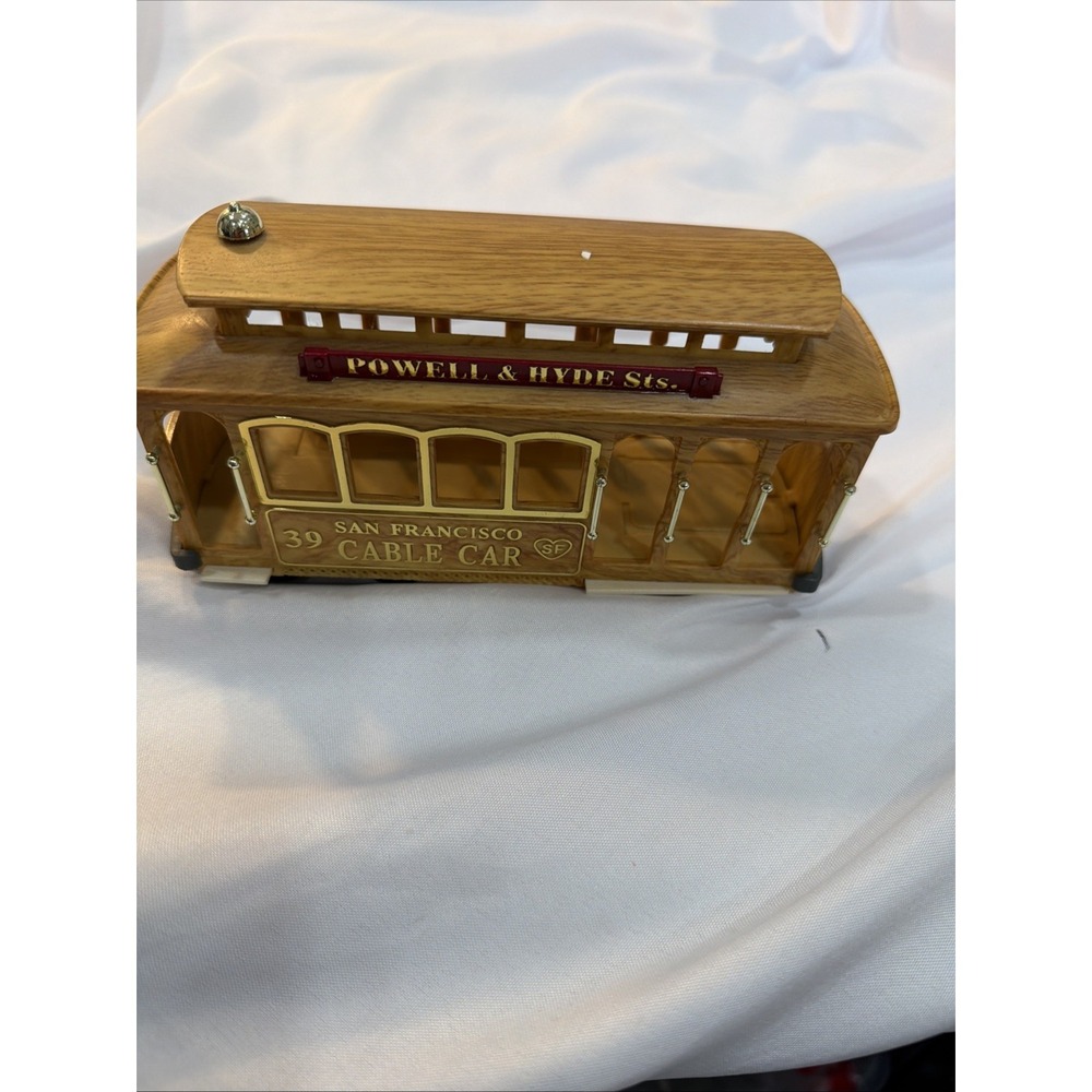 San Francisco Cable Car Powell & Hyde 39 Plastic Souvenir on wheels24